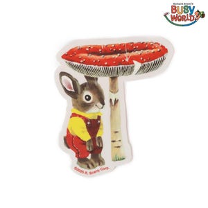 Pegatina del conejito Nicholas de 3P4 x Richard Scarry®