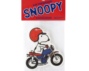 Three Potato Four x Peanuts® - Snoopy Motorcycle Air Freshener