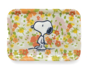 Three Potato Four x Peanuts® - Snoopy Wildflowers Vintage-Style Tray