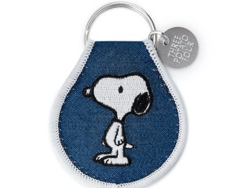 Three Potato Four x Peanuts® - Snoopy Classic Patch Keychain