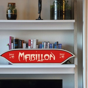 Paris Metro sign, Mabillon station, Vintage decoration, Wall art, Metro art, Paris art, Wooden wall decoration