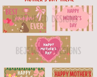 Digital Banner Template Mother’s Day | Mother’s Day Banner | Banner Template | Mother’s Day Banner Template | Canva Banners