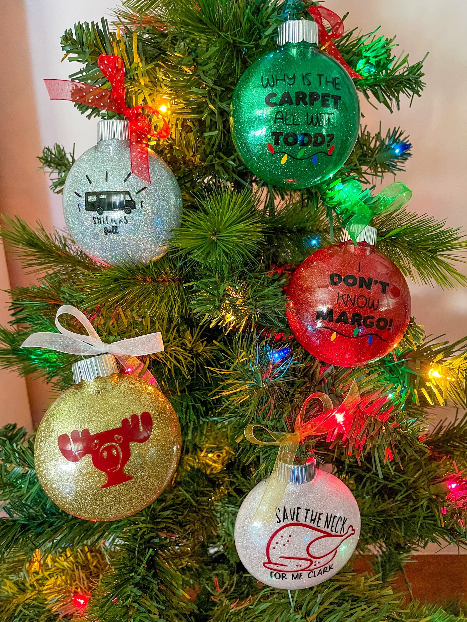 Christmas Vacation Ornament Set National Lampoons Christmas Etsy