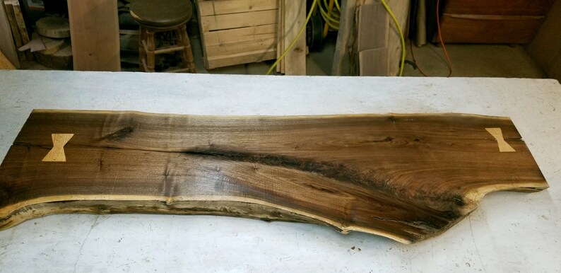 376# Live Edge Black Walnut Slab