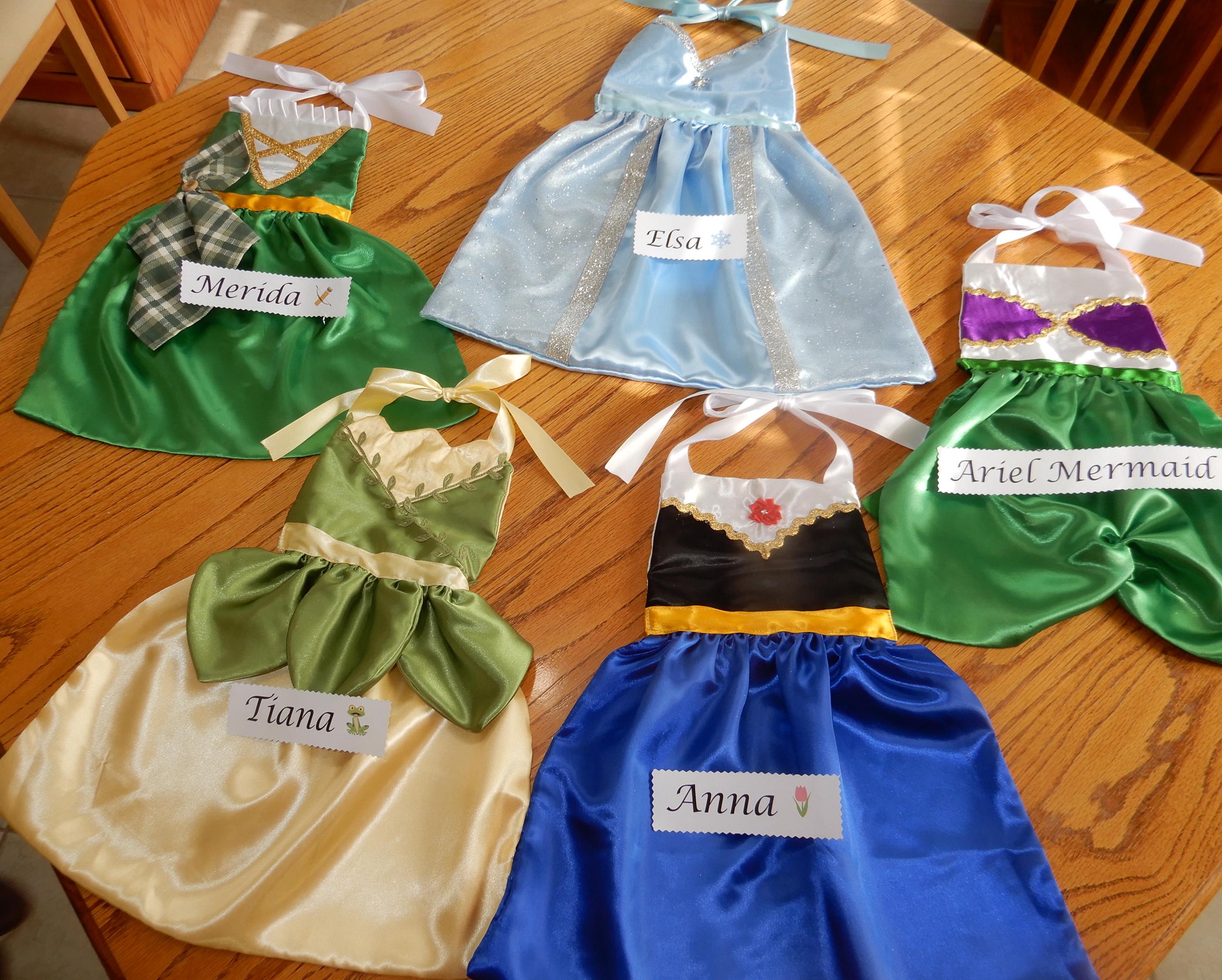 strapless open back dress Enchanted Fairytale Princess dress-up set – Teetot & Co., Inc main image 1