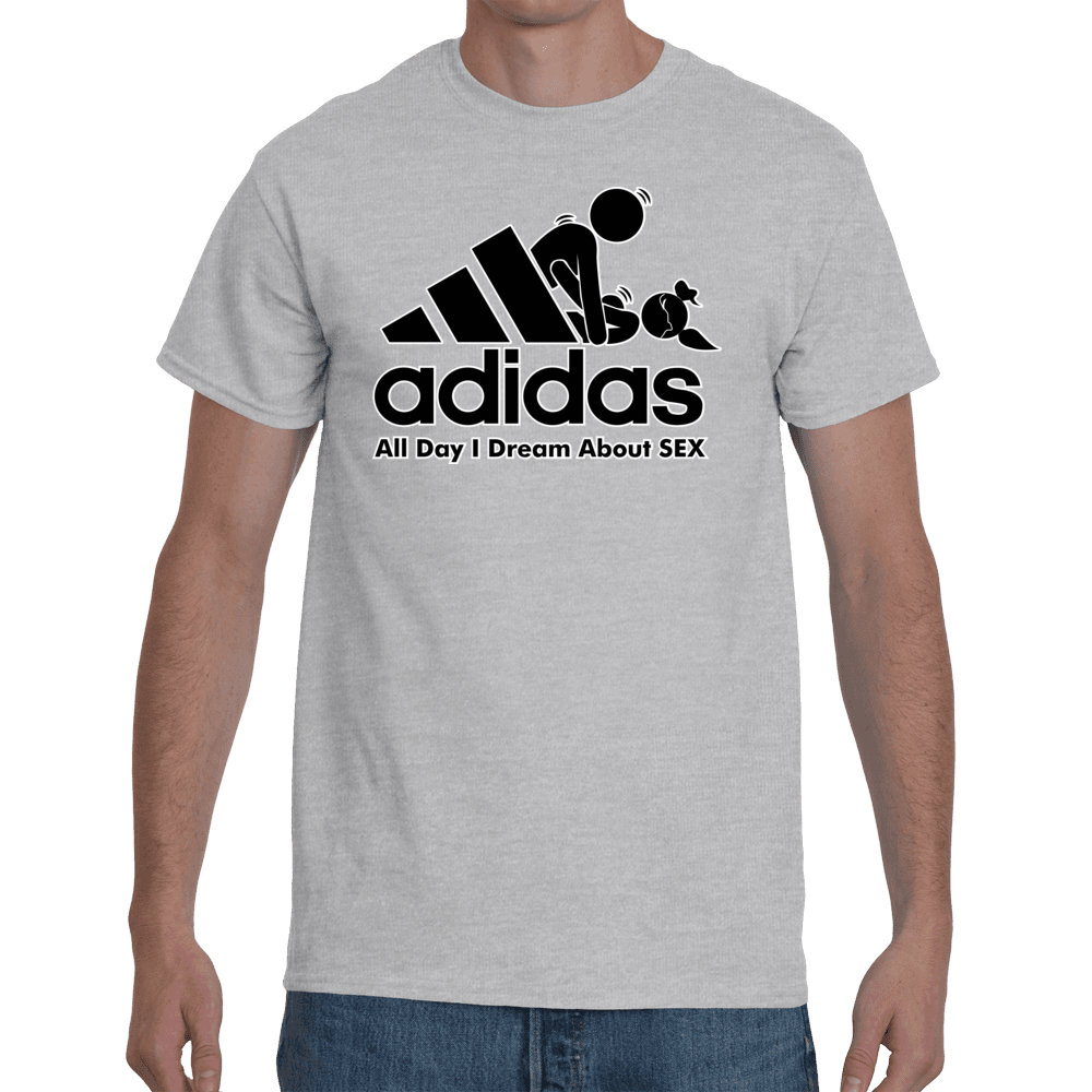 Funny Parody Logo All Day I Dream About Sex Men s T shirt. Etsy