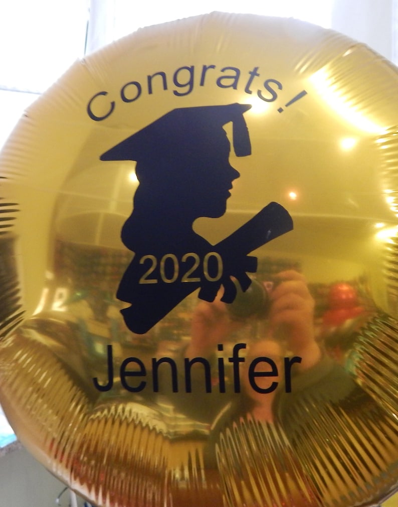Graduation Balloon Personalized Balloon Custom Etsy