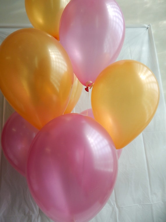 Gold and Pink Balloons Wedding Decorations Birthday Party Girls Baby Shower