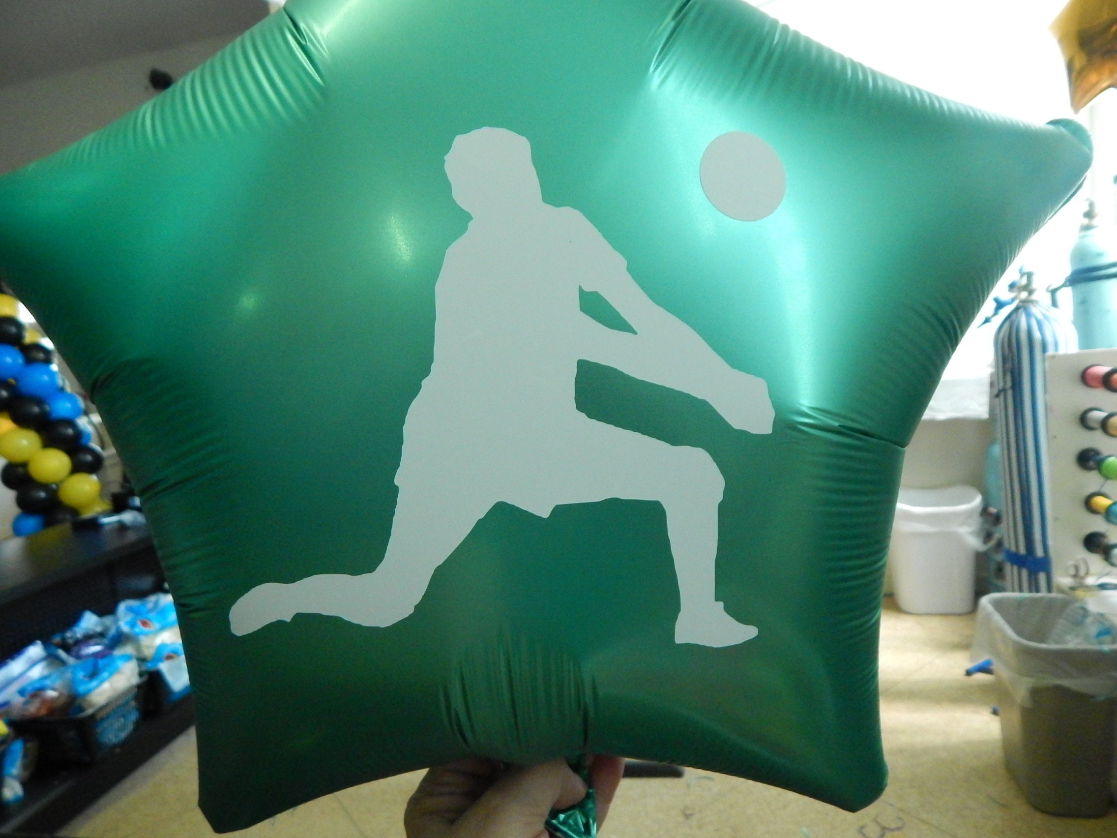 Volleyball Balloon Volleyball Decorationssports Etsy