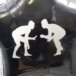 Wrestling Balloon, Personalized Balloons, Sports Birthday Party Balloon, Wrestling Decorations, Wrestling Party, Custom Balloon