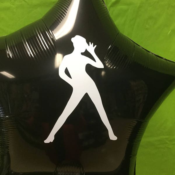 Dance Balloon, Girl Dancer, Dance Decoration, Personalized Balloon, Dance Jazz, Custom Decoration, Broadway, Girl Dancer