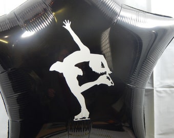 Figure Skating Balloon, Girl Figure Skater, Female Skater, Girl Sports, Skating Balloon, Figure Skating Decorations