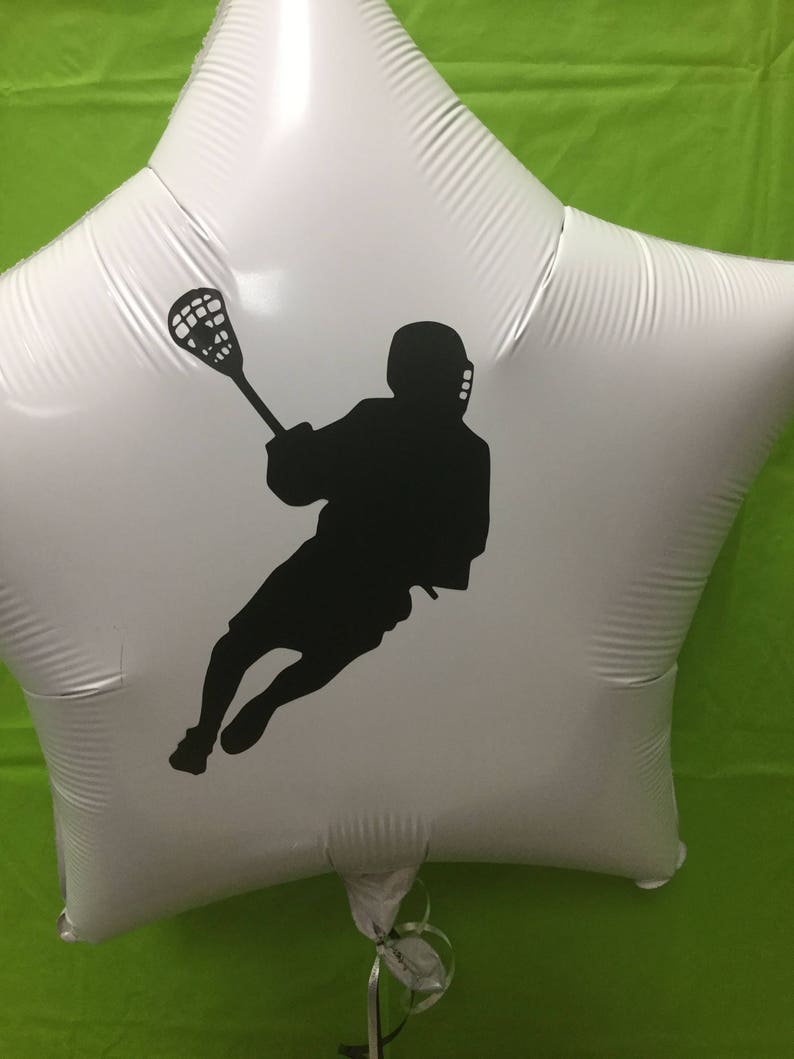 Lacrosse Balloonlacrosse Birthday Partysports Eventsports Etsy