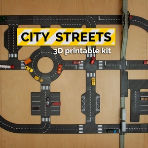 City Streets - Build your city network with 30+ unique pieces