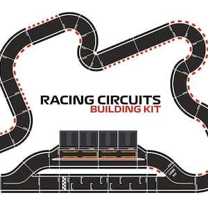 3D printable Racing Circuits - building kit
