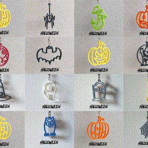 3D printable Halloween Earrings Collection
