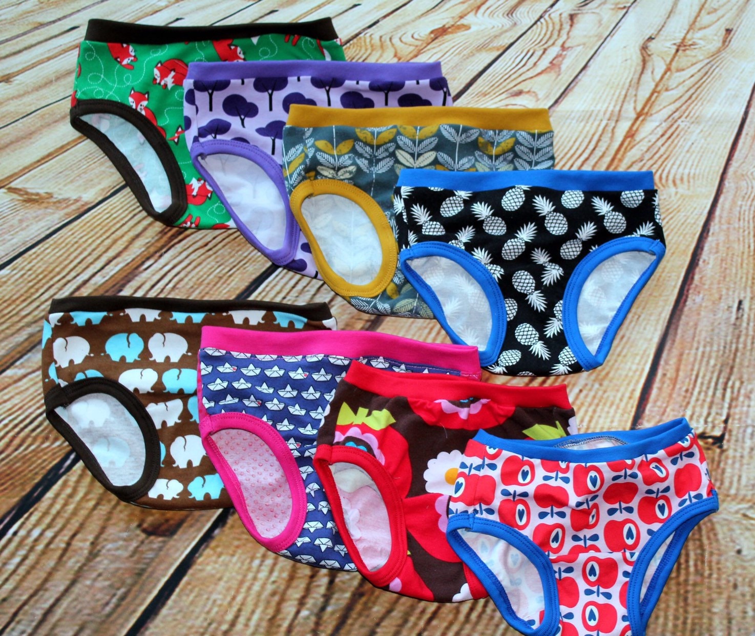 Girls Panties Pattern Pdf Underwear Pattern Undies Pattern Etsy