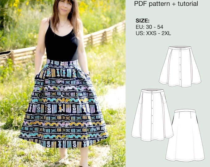 Swing around sewing pattern