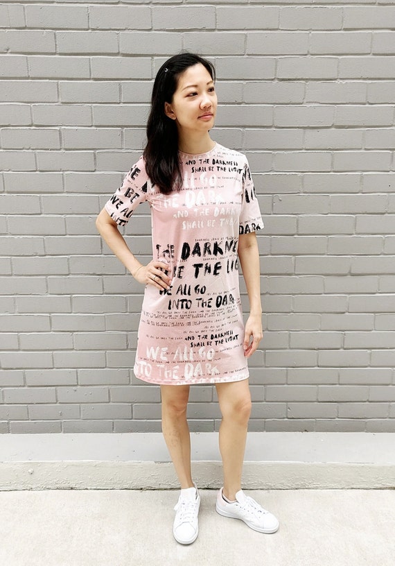 Tee Dress Sewing Pattern, T Shirt Dress Mini and Maxi Length Pdf Pattern,  Shirt With Ruffles, Side Slit Dress, Dress With Pockets Pattern - Etsy