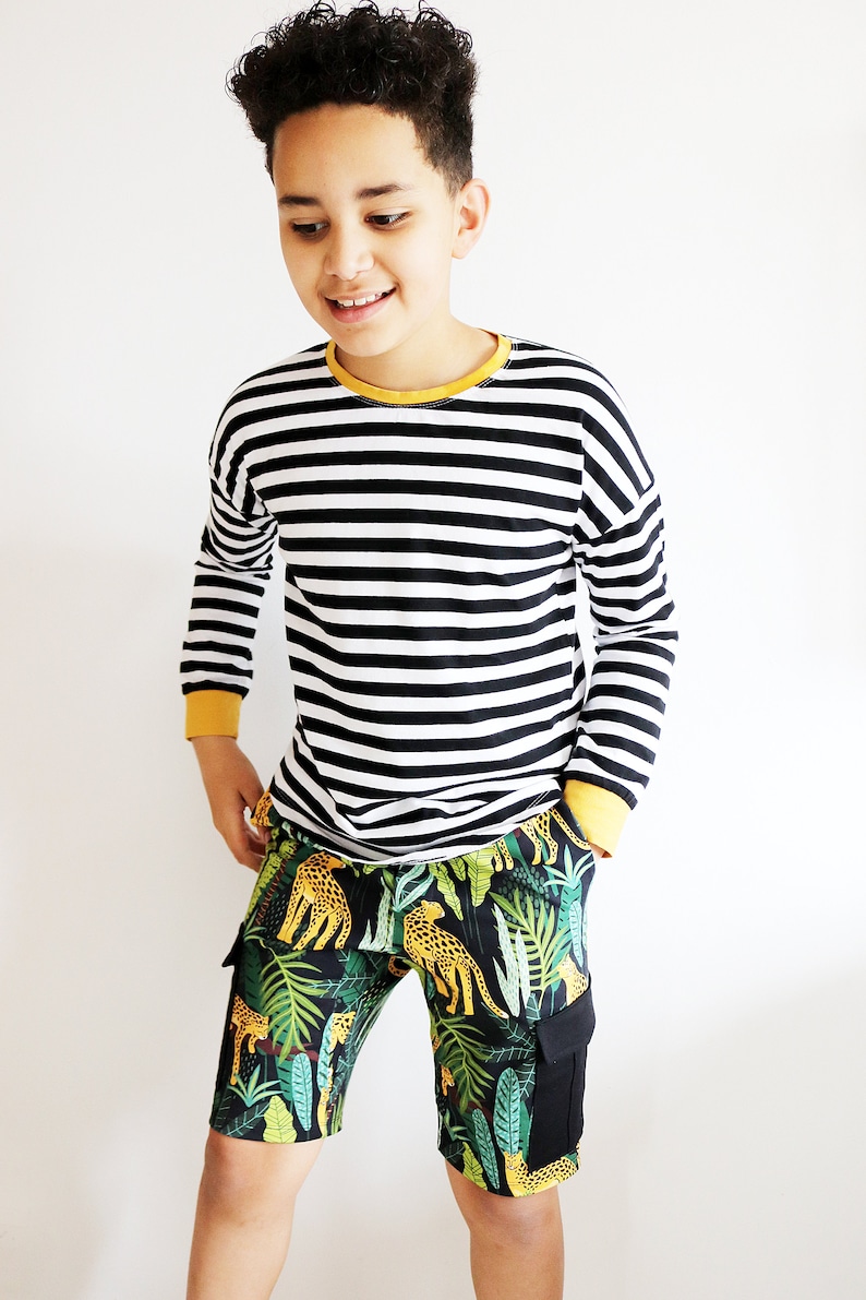 Men Cargo Pants Jogger Sewing Pattern Cargo Bermuda Shorts Etsy