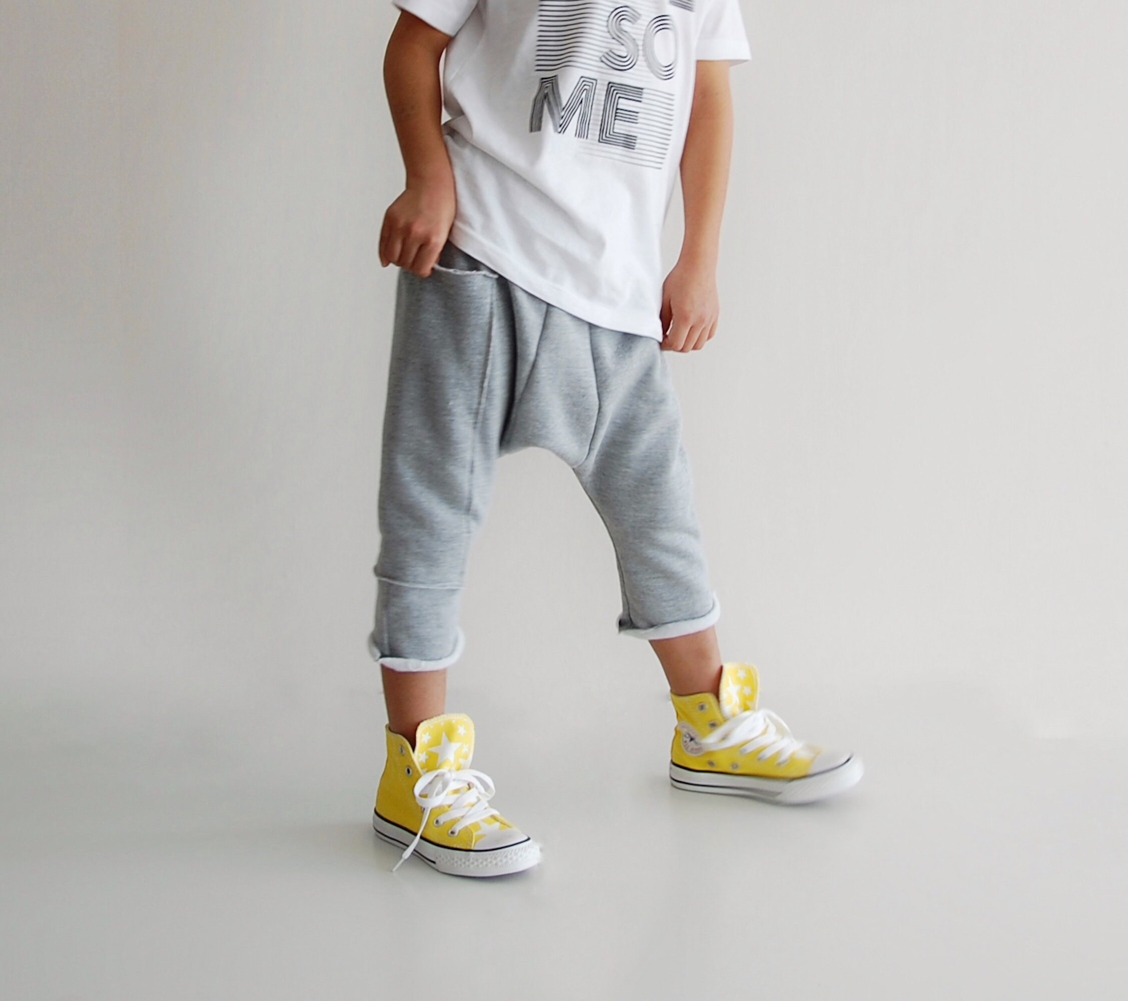 Drop crotch pants sewing pattern