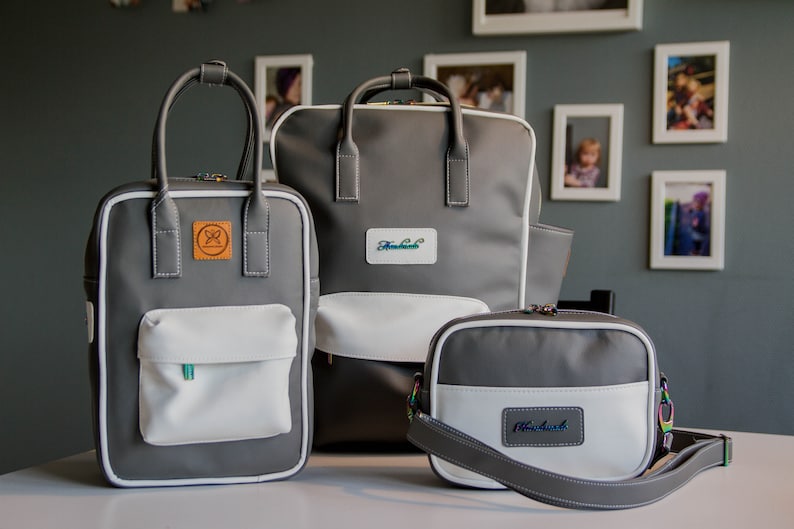 6 in 1 Backpack Pdf Sewing Pattern, Lunch Bag, Shoulder Bag, Square Bag ...