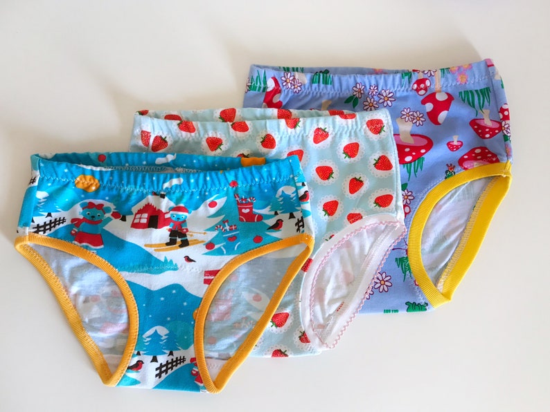 Girls Panties Pattern Pdf Underwear Pattern Undies Pattern Etsy