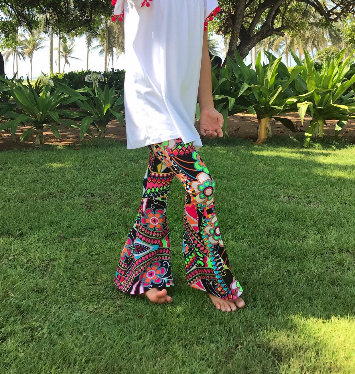 Bell bottom pants sewing pattern