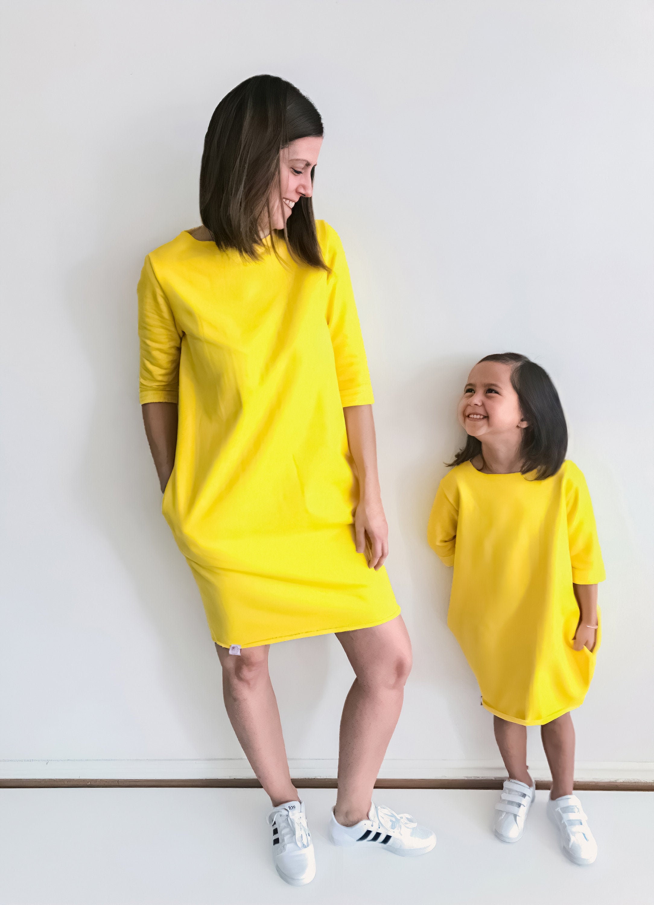 Mommy and me sweater dress sewing pattern