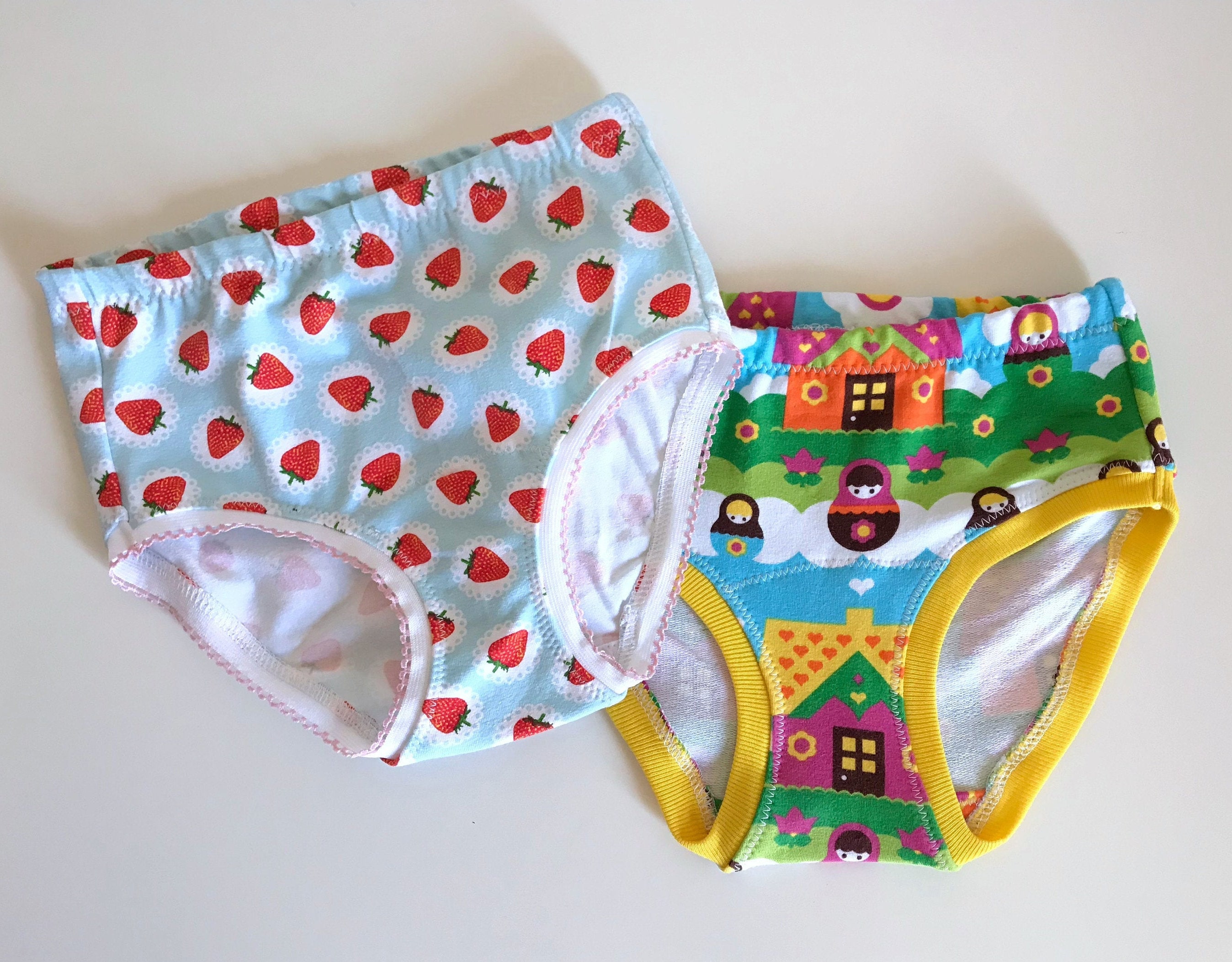 Girls Panties Pattern Pdf Underwear Pattern Undies Pattern Etsy