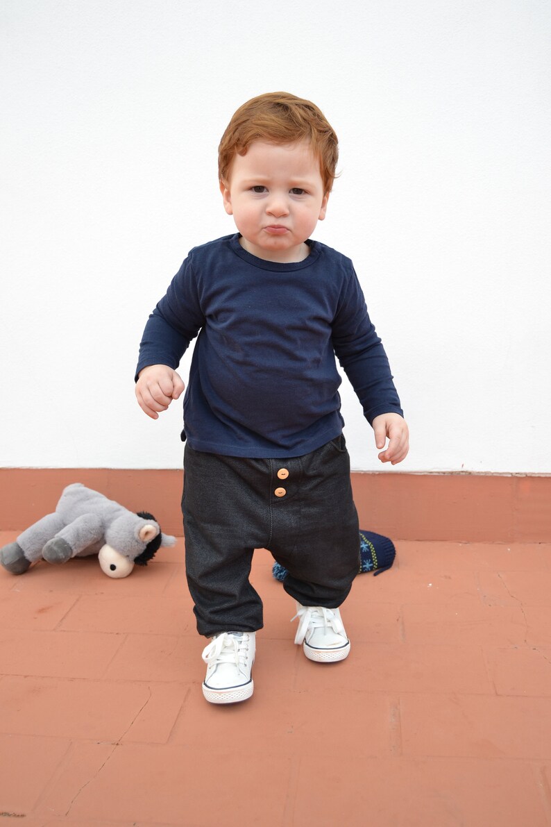 boys drop crotch pants