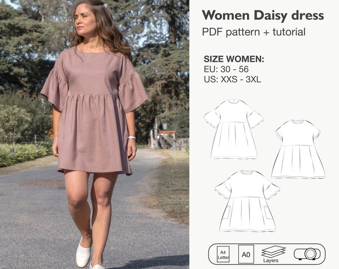 Women daisy dress