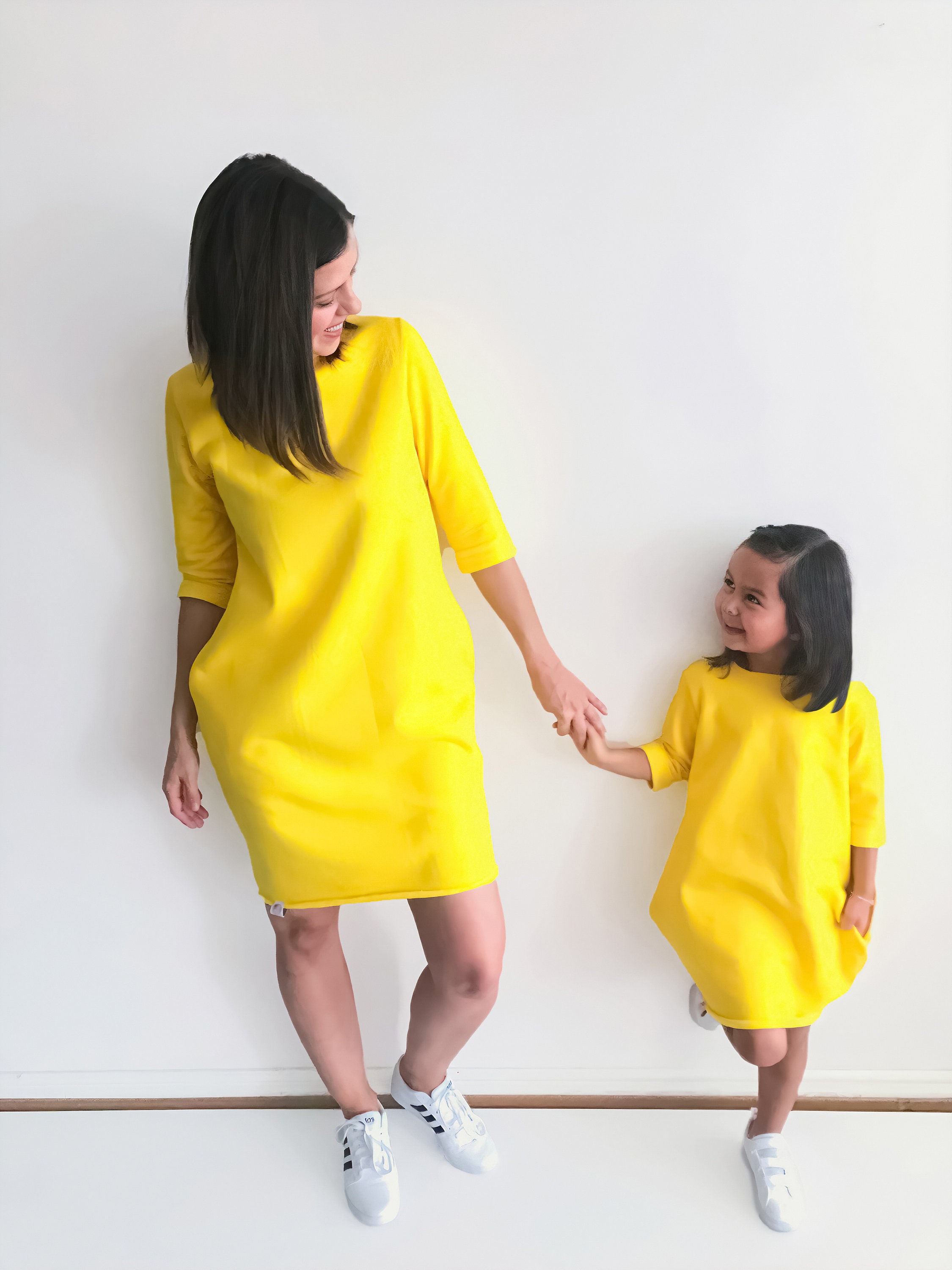 Mommy and me sweater dress sewing pattern