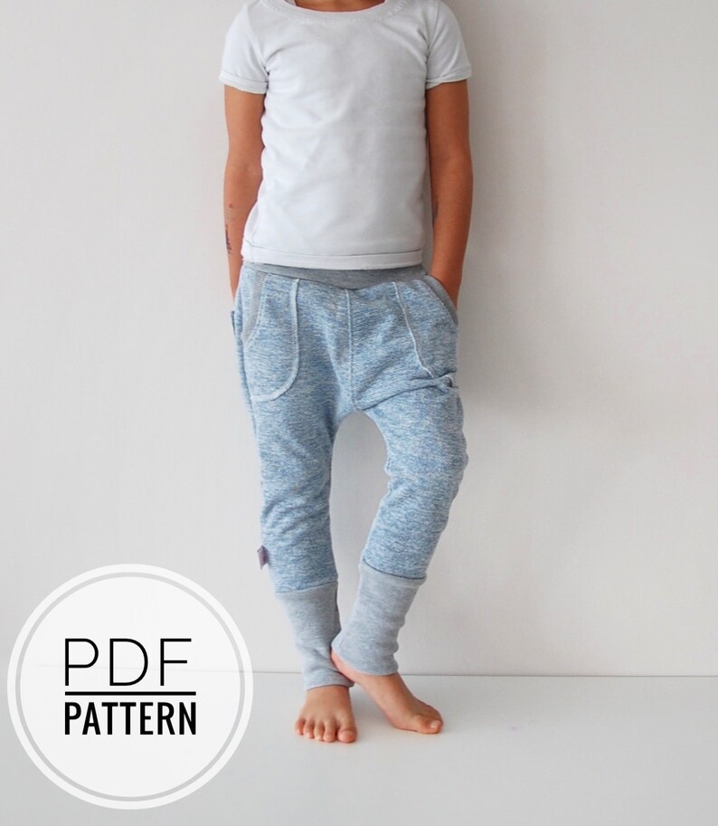 Toddler pants pattern 12M 10Y boys pants pattern baby pants Etsy