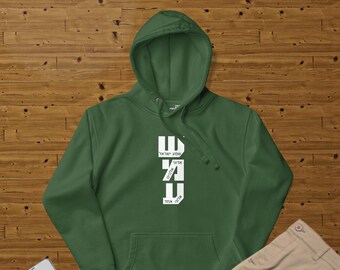 Shema Yisrael Hebrew hoodie, Jewish prayer Hear o Israel word art unisex hooded sweatshirt