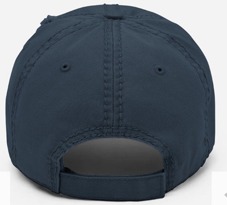 Men's Embroidered "Proud Jewish Israel" Baseball Cap - Washed Cotton, Adjustable Dad Hat, Unisex, One Size - View #5