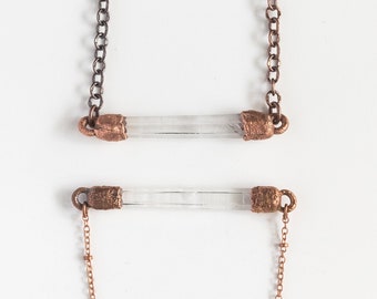 Quartz Bar Necklace