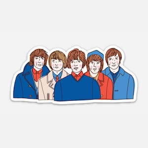 The Rolling Stones Vinyl Sticker
