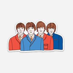 The Beatles Vinyl Sticker