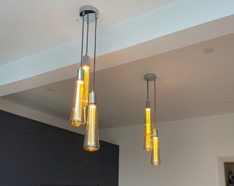 Triple Kinna Cluster Pendant Light