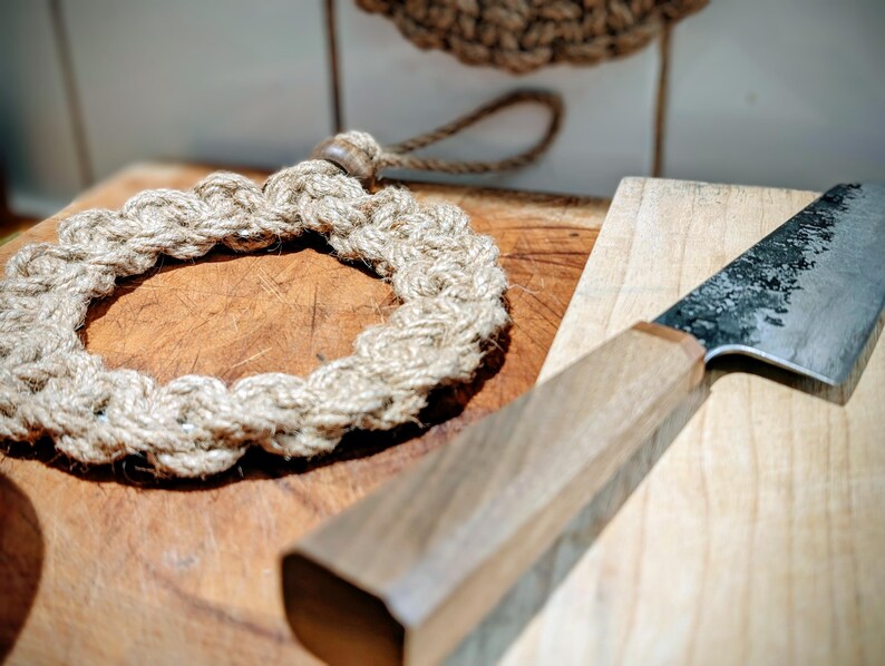 MaudAndGreen Jute Trivets - Thumbnail 3