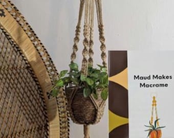 macrame plant hangers kit
