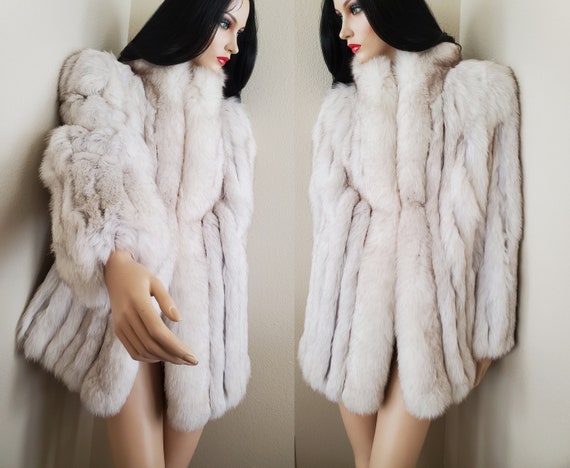 Vintage Saga Fox Fur Coat - Etsy
