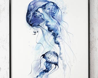 Underwater painting | Etsy