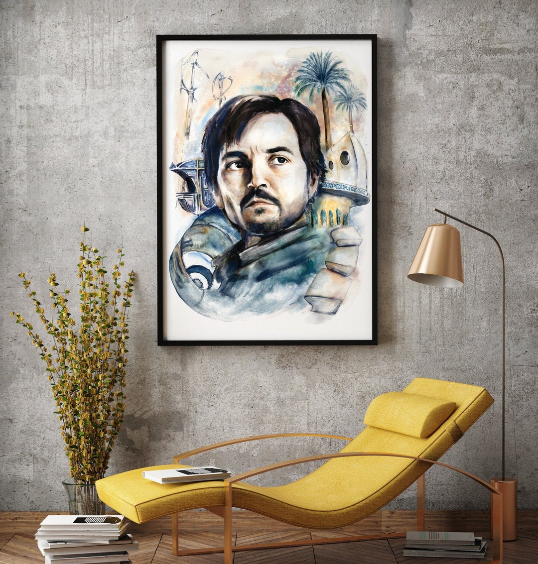 Andor STAR WARS Painting Giclee Print Sci Fi Poster Watercolour Science ...