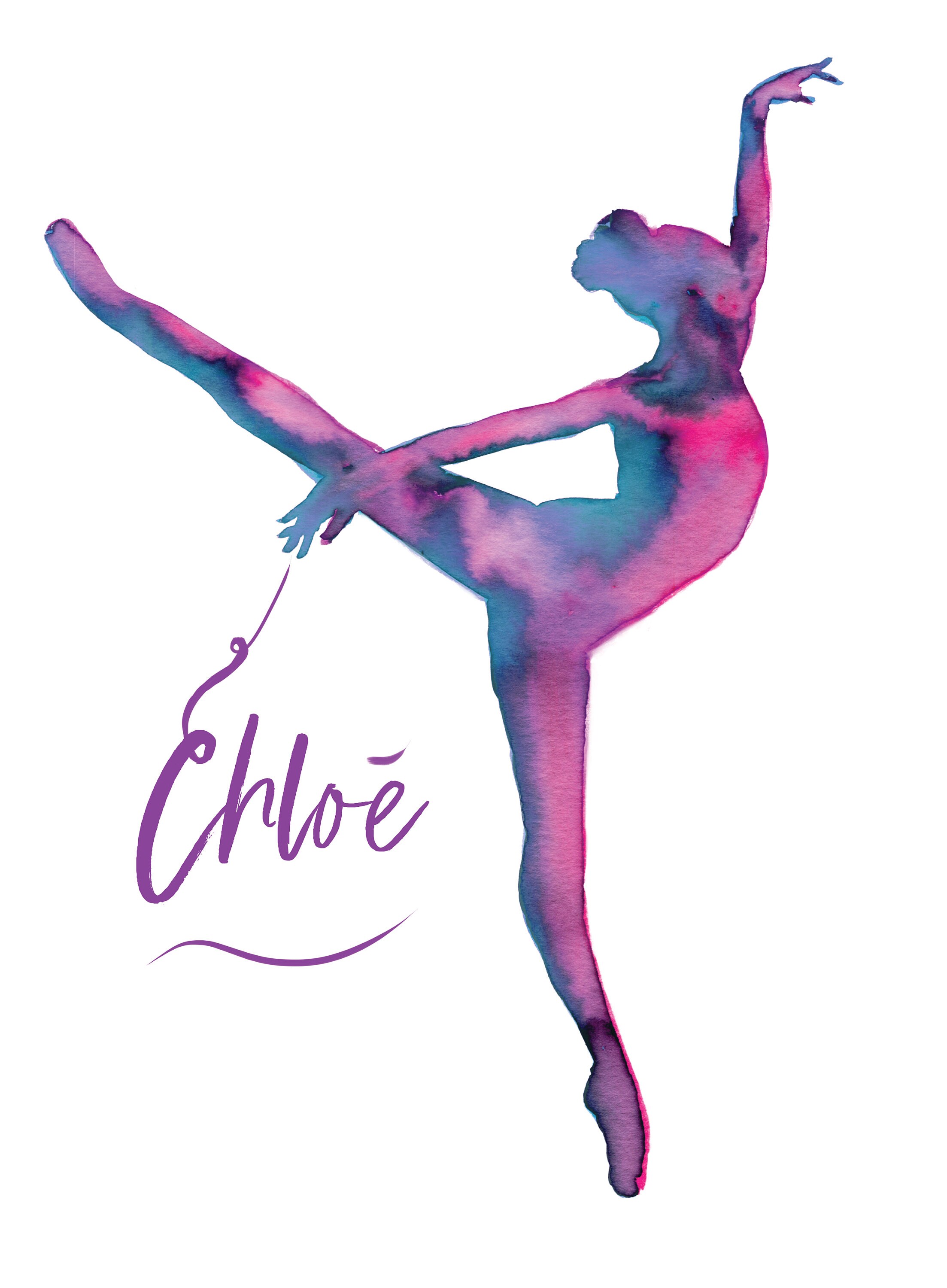 Personalised Ballerina Your Name Ballet Dancer Drawstring Cotton School Gym Bag 37cm X 46cm 12 Litres Blue  Cfdb61b3 10e6 55df 8f0d 5404802fc2c7