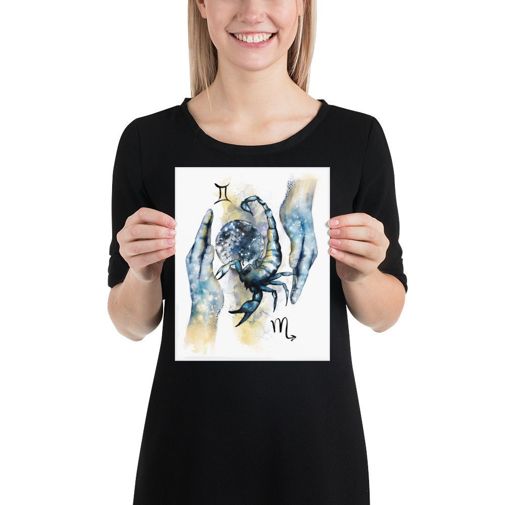 アートフレーム　ホロスコープ　蠍座　絵画 アートフレーム ホロスコープ 蠍座 絵画
