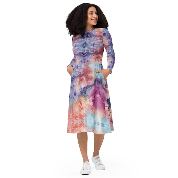 long sleeve plus size holiday dress Plus Size Party Maxi Dresses Long Sleeve See-Through Lace Maxi Dress