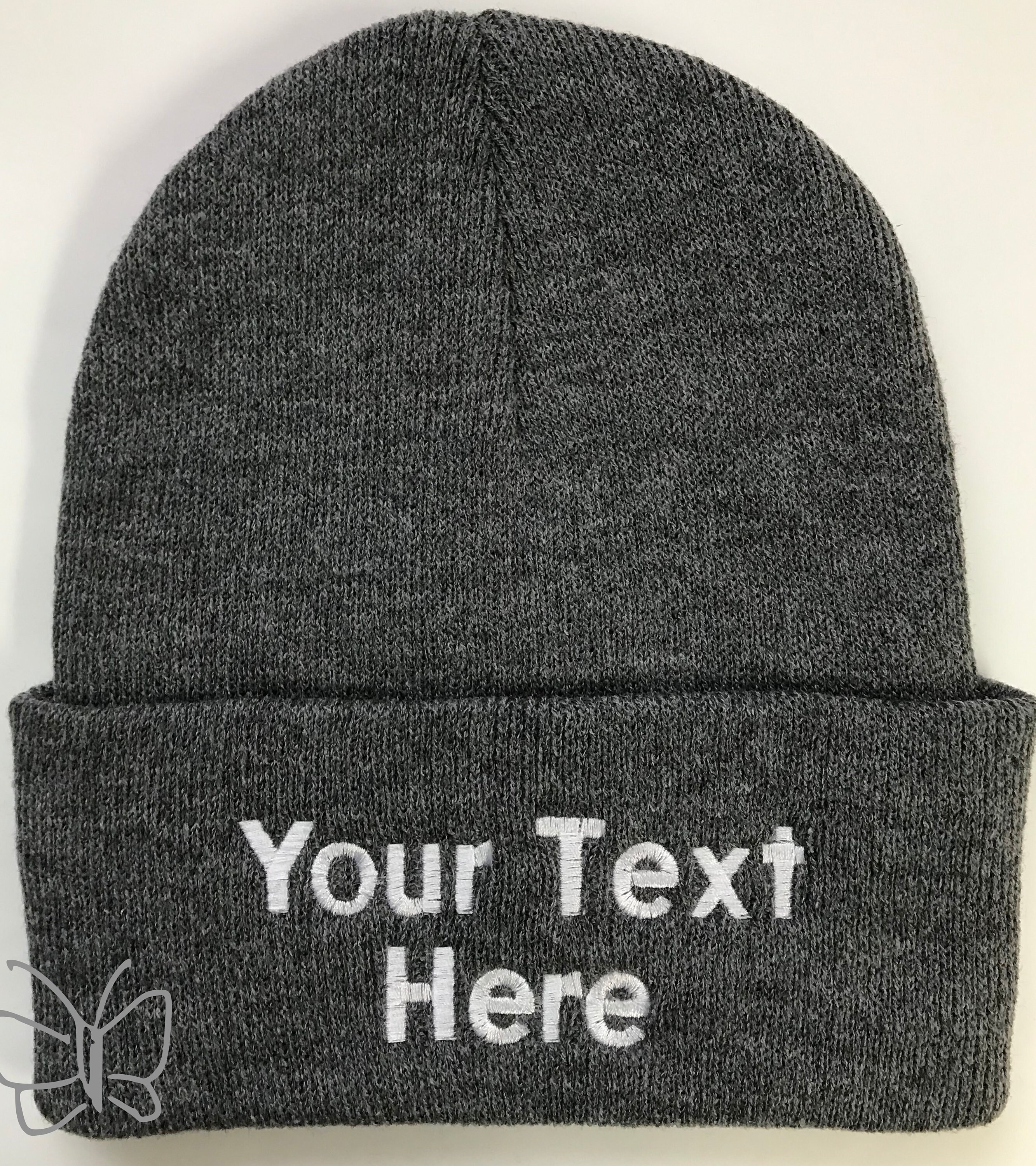 Custom Embroidery Beanie /Personalized Name Beanie/ Custom Embroidere…