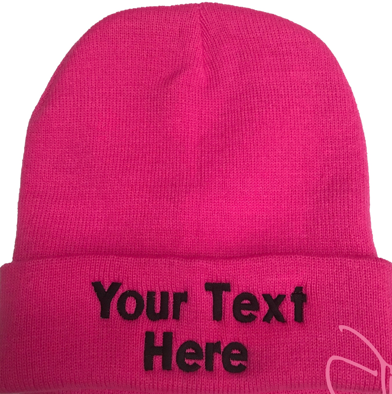 Custom Embroidery Beanie/Personalized Embroidered Name Etsy